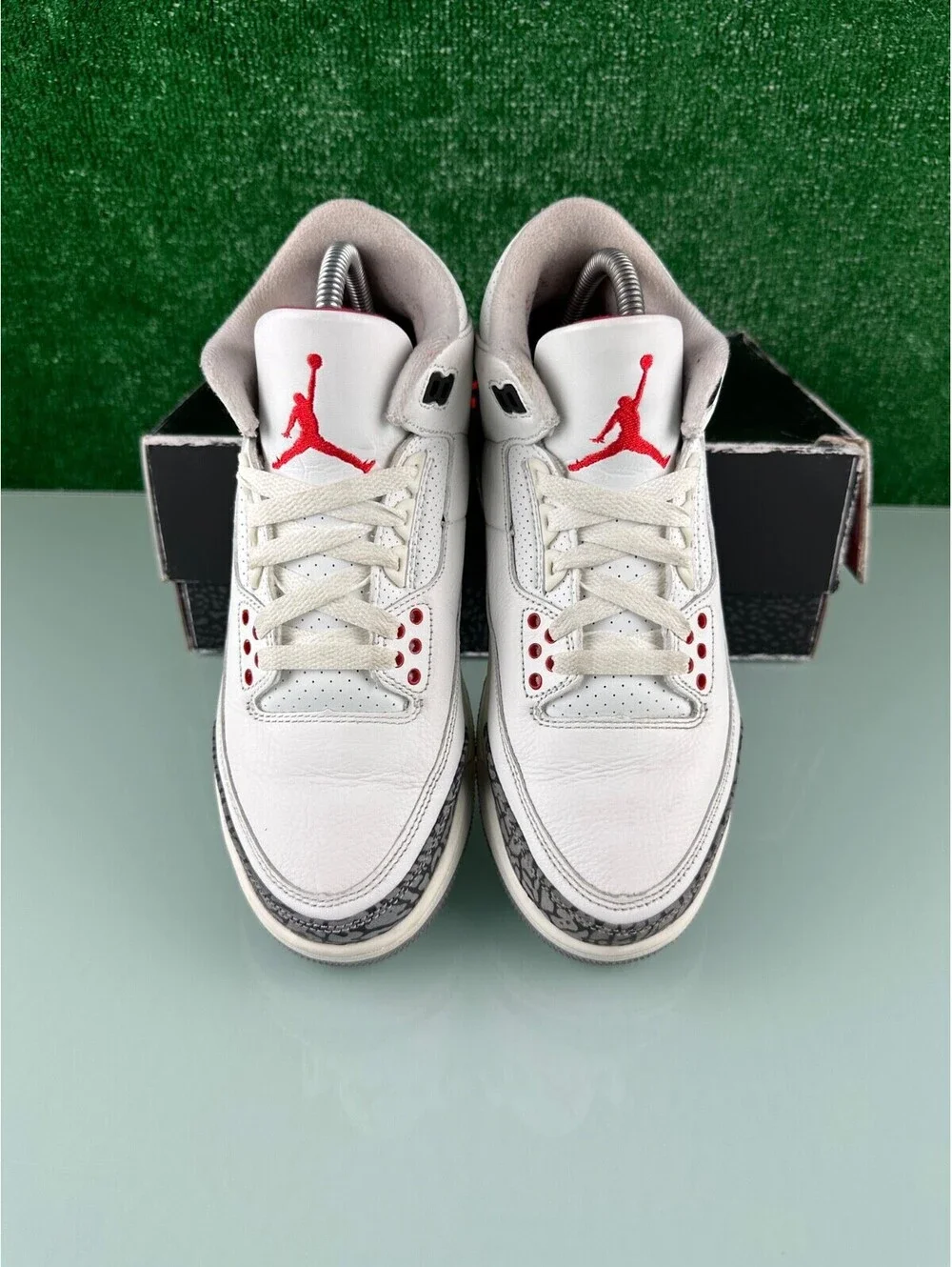 Size 7M - Jordan 3 Retro Mid White Cement Reimagined